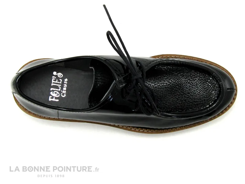 Achat chaussures Folie's Femme Chaussure basse / Derby, vente Folies COX - Noir - Chaussure basse Femme - Semelle epaisse