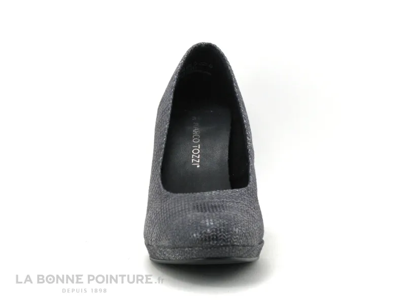 Achat chaussures Marco Tozzi Femme Escarpin, vente Marco Tozzi 2-22408-35 dk grey - Escarpin gris talon haut