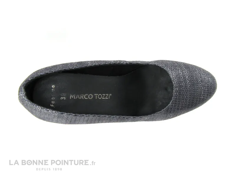 Achat chaussures Marco Tozzi Femme Escarpin, vente Marco Tozzi 2-22408-35 dk grey - Escarpin gris talon haut