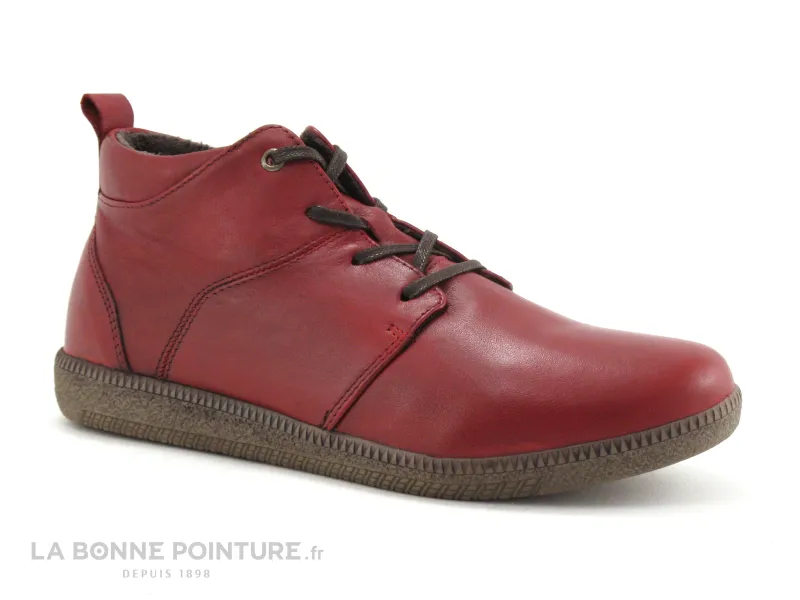 Achat chaussures Moran's Femme Chaussure montante, vente Morans LISEA Rouge - Chaussure montante Femme