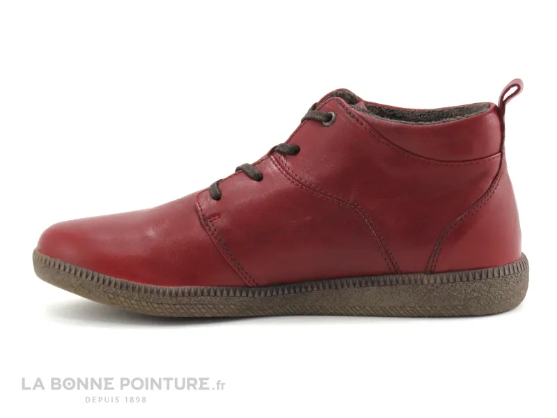 Achat chaussures Moran's Femme Chaussure montante, vente Morans LISEA Rouge - Chaussure montante Femme