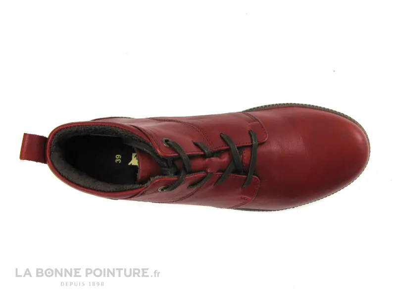 Achat chaussures Moran's Femme Chaussure montante, vente Morans LISEA Rouge - Chaussure montante Femme