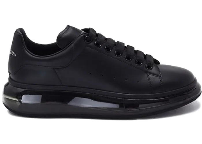 Alexander McQueen Oversized Black Shiny Sole