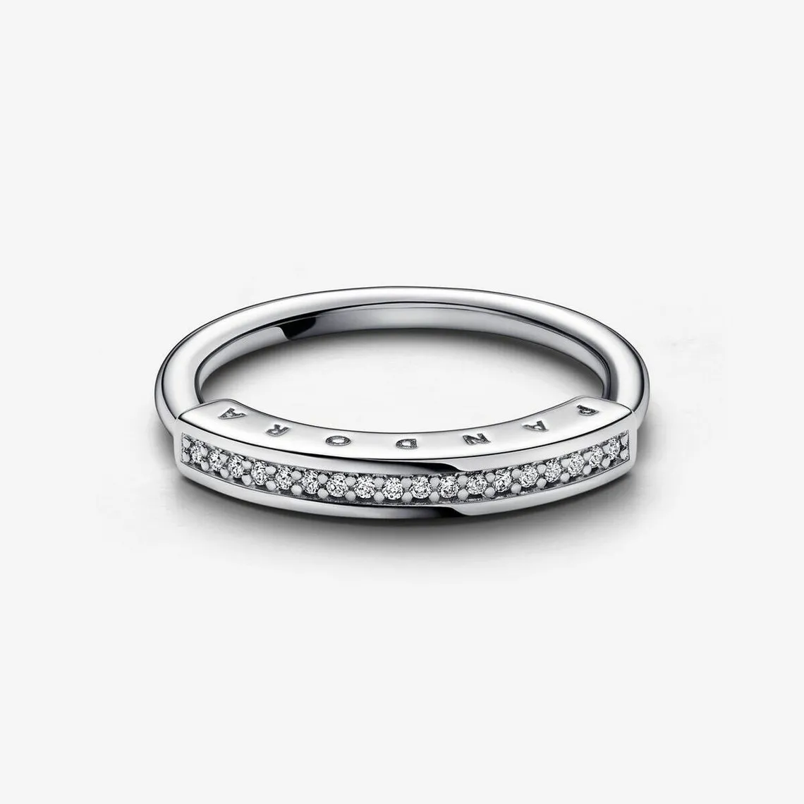 Bague argentée pour Femme Pandora Signature  | 3 Suisses