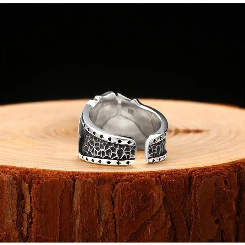 Bague Homme - Poker d' Argent