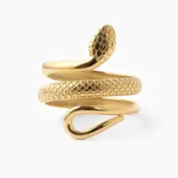 Bague motif serpent