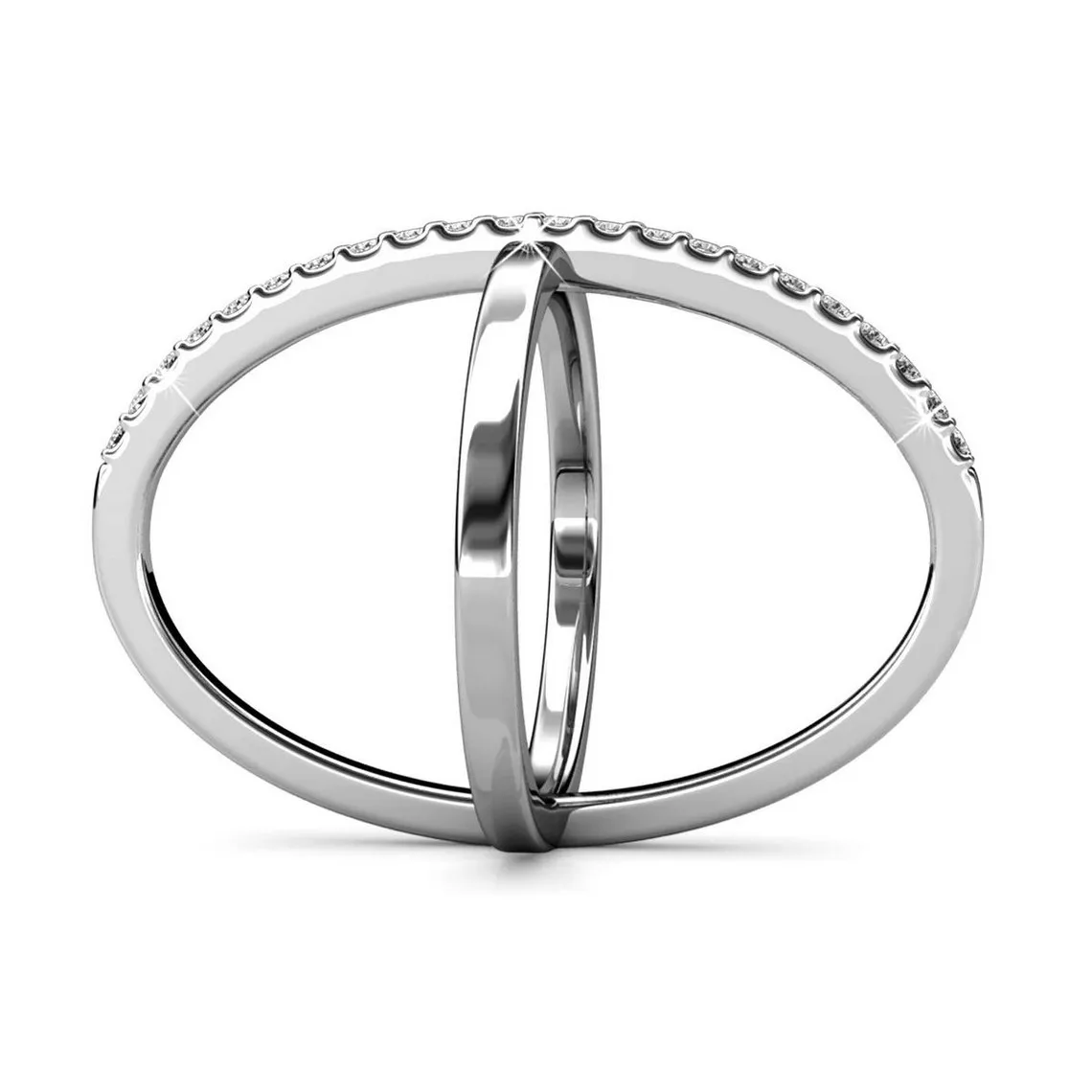 Bague pour femme DR0035_S argentée | 3 Suisses