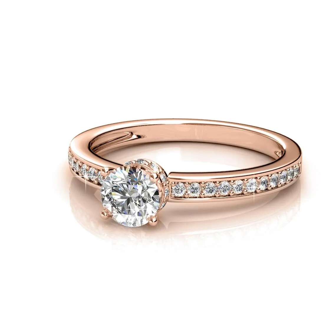 Bague pour Femme Finition Or Rose | 3 Suisses