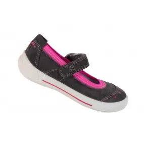 Ballerines Fille Superfit Gris et Rose Tendance l Igert Dannemarie