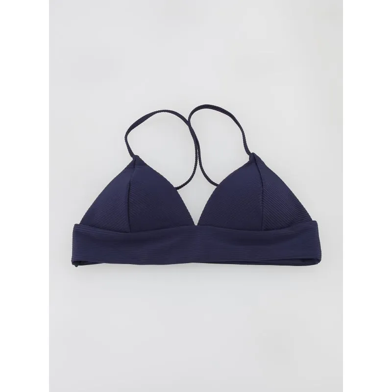 Bas de maillot de bain bikini côtelé bobby bleu femme - Only | wimod