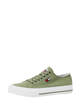 Baskets Homme Tommy Hilfiger ref 52273 L9K Vert