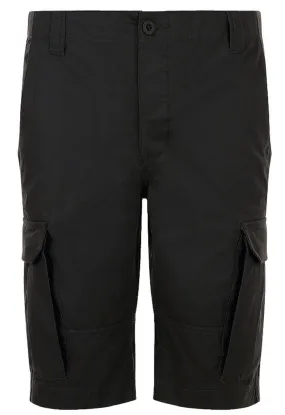 Bermudas coton multipoches - Homme - 01660 - noir 