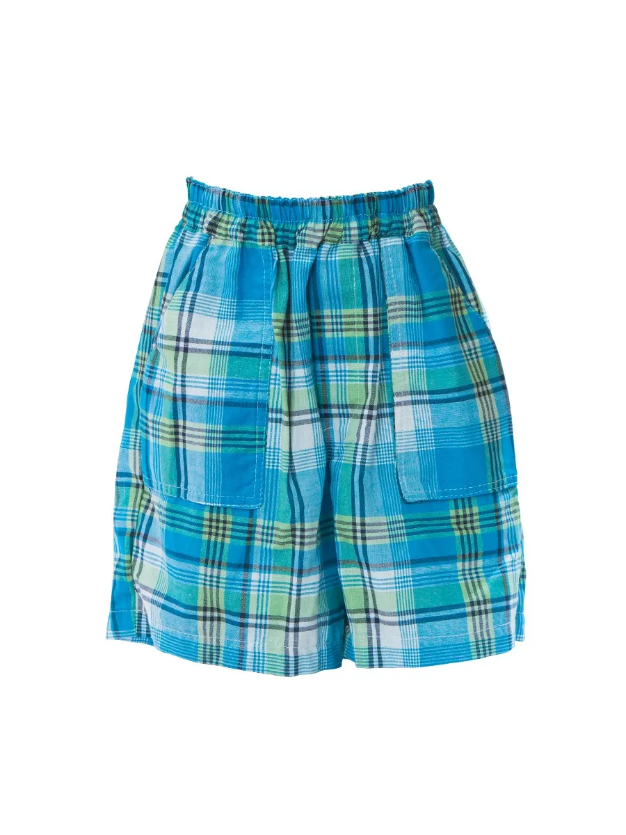 Bermudas Madras Palmier