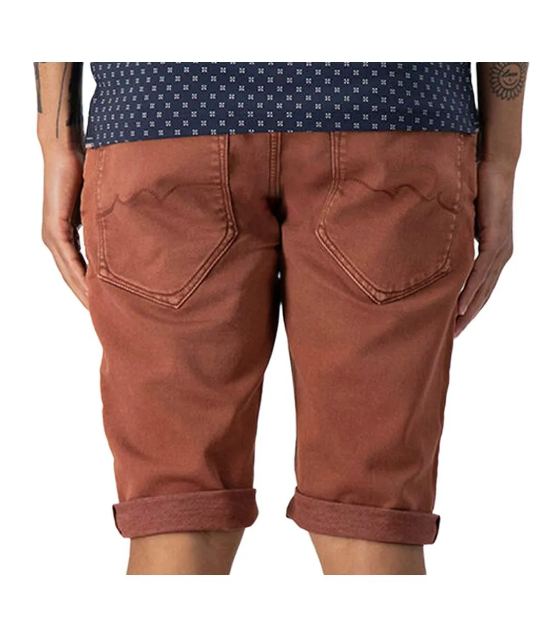 Bermudas Terracotta Homme Teddy Smith Scotty 3