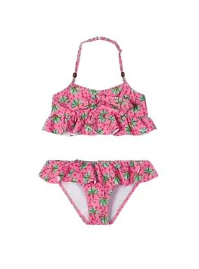 Bikini Mayoral Volants Noeud Rosa pour Fille