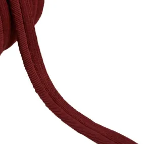 Bobine 20m passepoil cordon fils 6mm rouge bengale