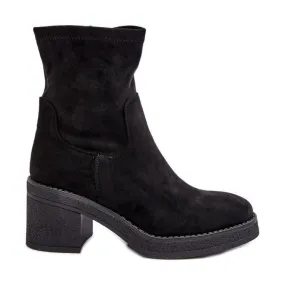 Bottines Femme Noir Argastis le noir