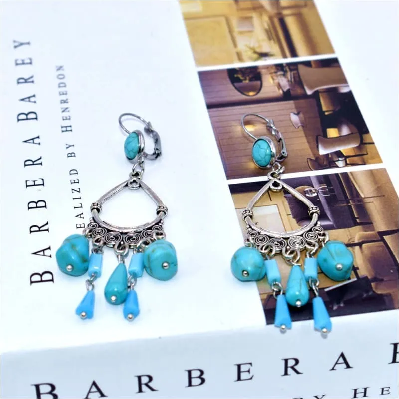 Boucles d'oreilles femme bohème