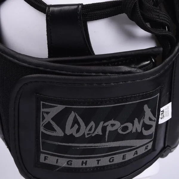 CASQUE DE BOXE - 8 WEAPONS UNLIMITED - Noir/Noir