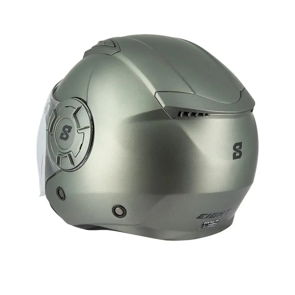 Casque Jet Gris Titanium - S749 Twister