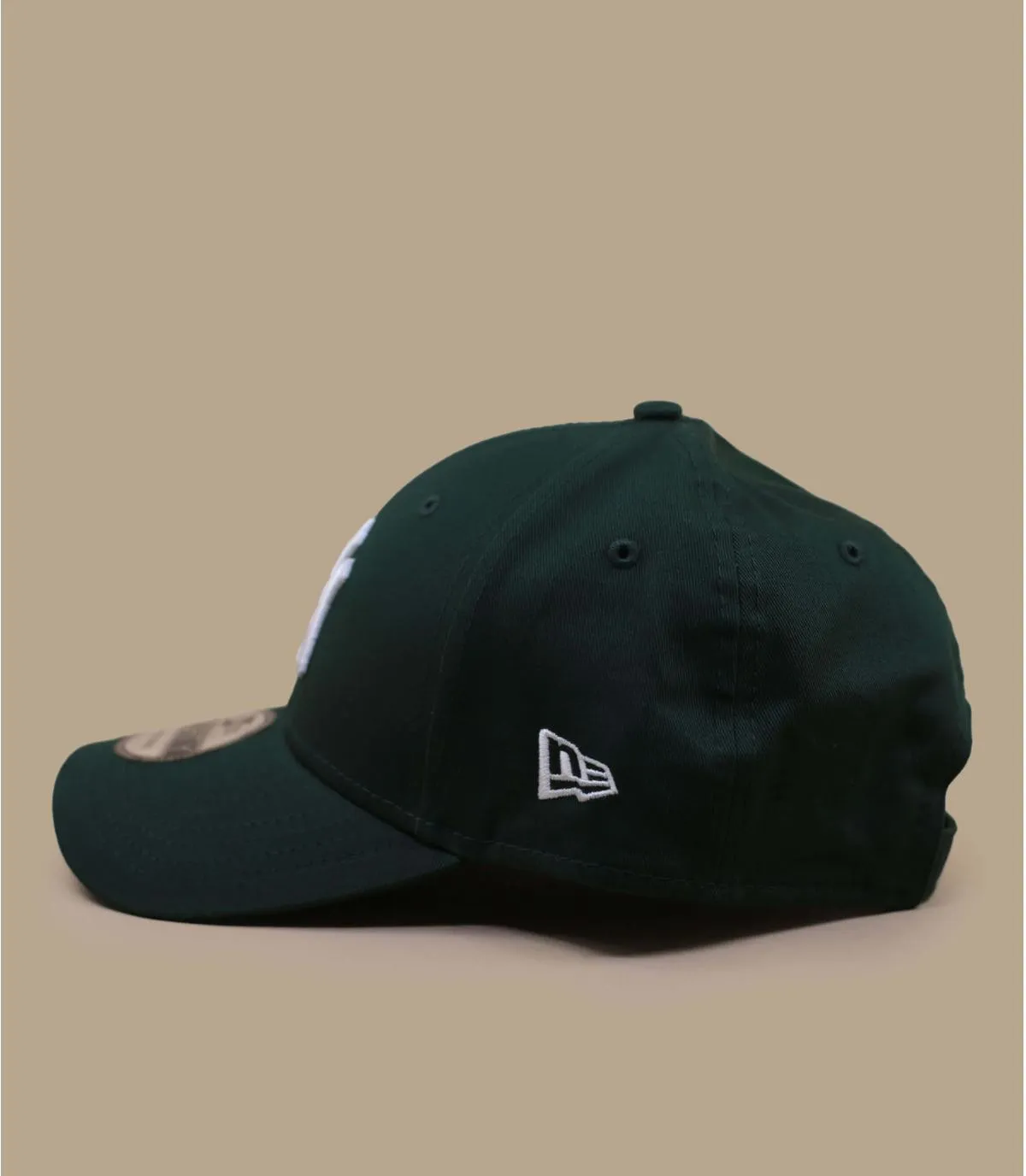 Casquette baseball NY vert blanc - Casquette League Ess 9Forty NY dark green New Era : Headict