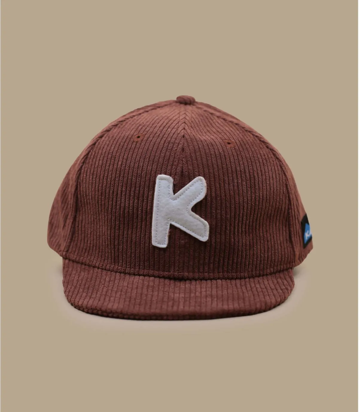 Casquette côtelée marron - Kcap red oak Kavu : Headict