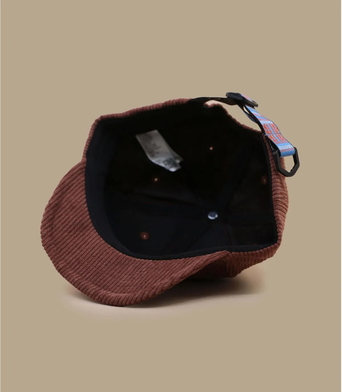 Casquette côtelée marron - Kcap red oak Kavu : Headict