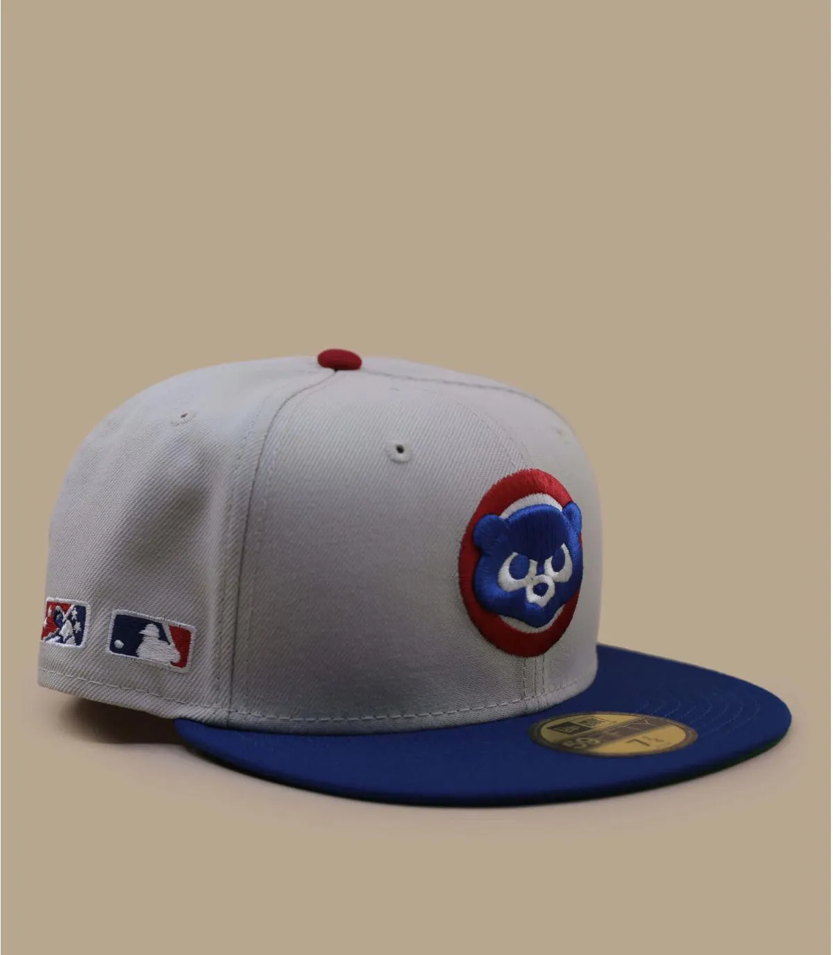 Casquette fitted Cubs beige - Casquette Farm Team 59Fifty Chicago Cubs stone New Era : Headict