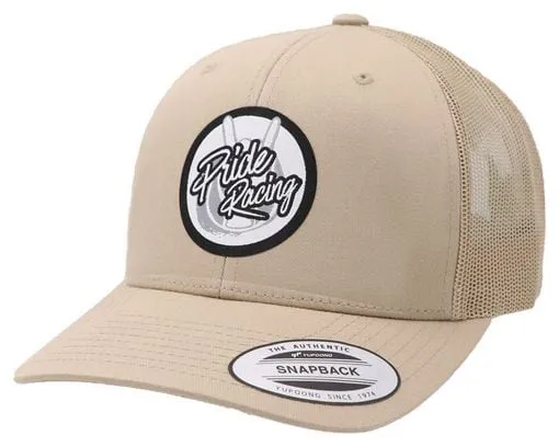 Casquette Pride Trucker Patch Mesh V2 Beige