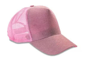 Casquette scintillante adulte - RC090X - rose 