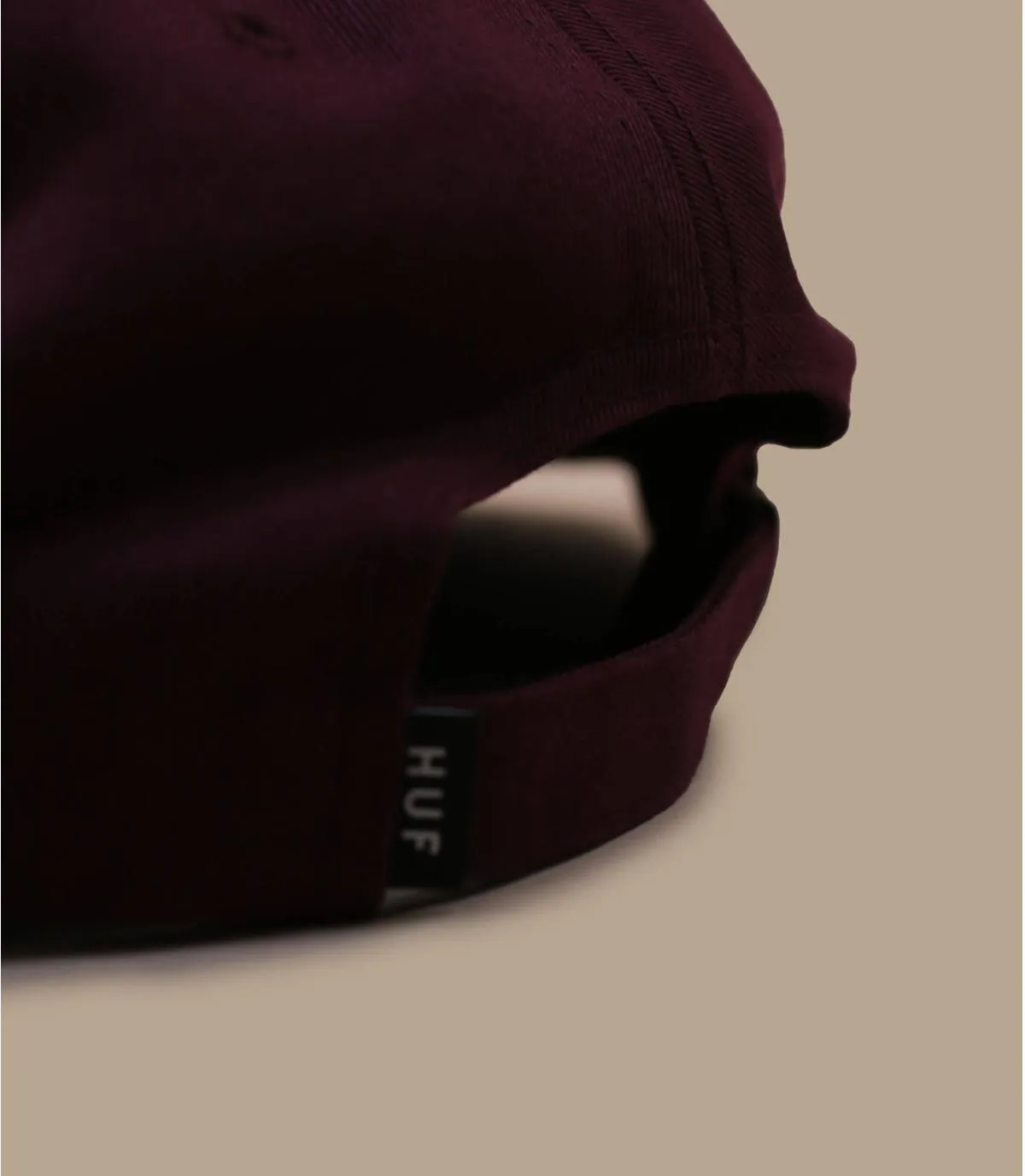 Casquette six panel bordeaux - Casquette Pop Fly 6 Panel crimson Huf : Headict