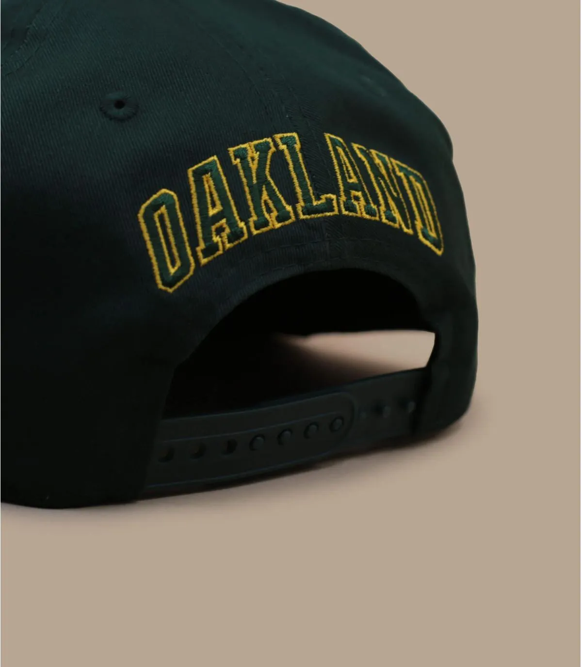 Casquette snapback Oakland athletic patch vert - Casquette Side Patch Script 9Fifty Athletics New Era : Headict