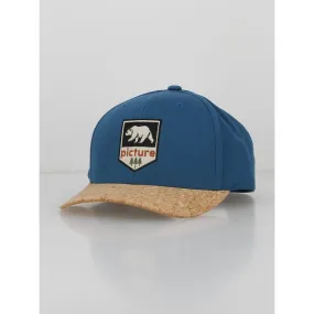 Casquette visière en liège wakopa bleu homme - Picture | wimod