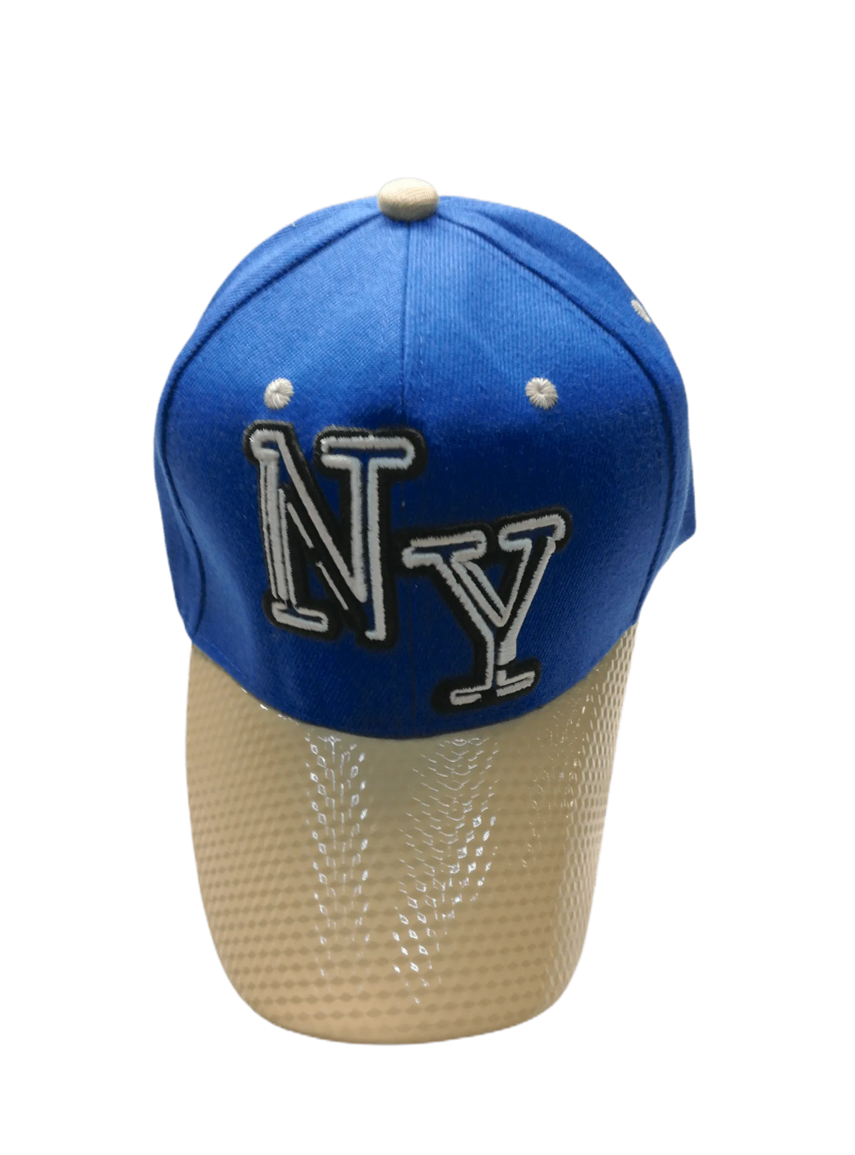 Casquettes motif écriture NY (x12)