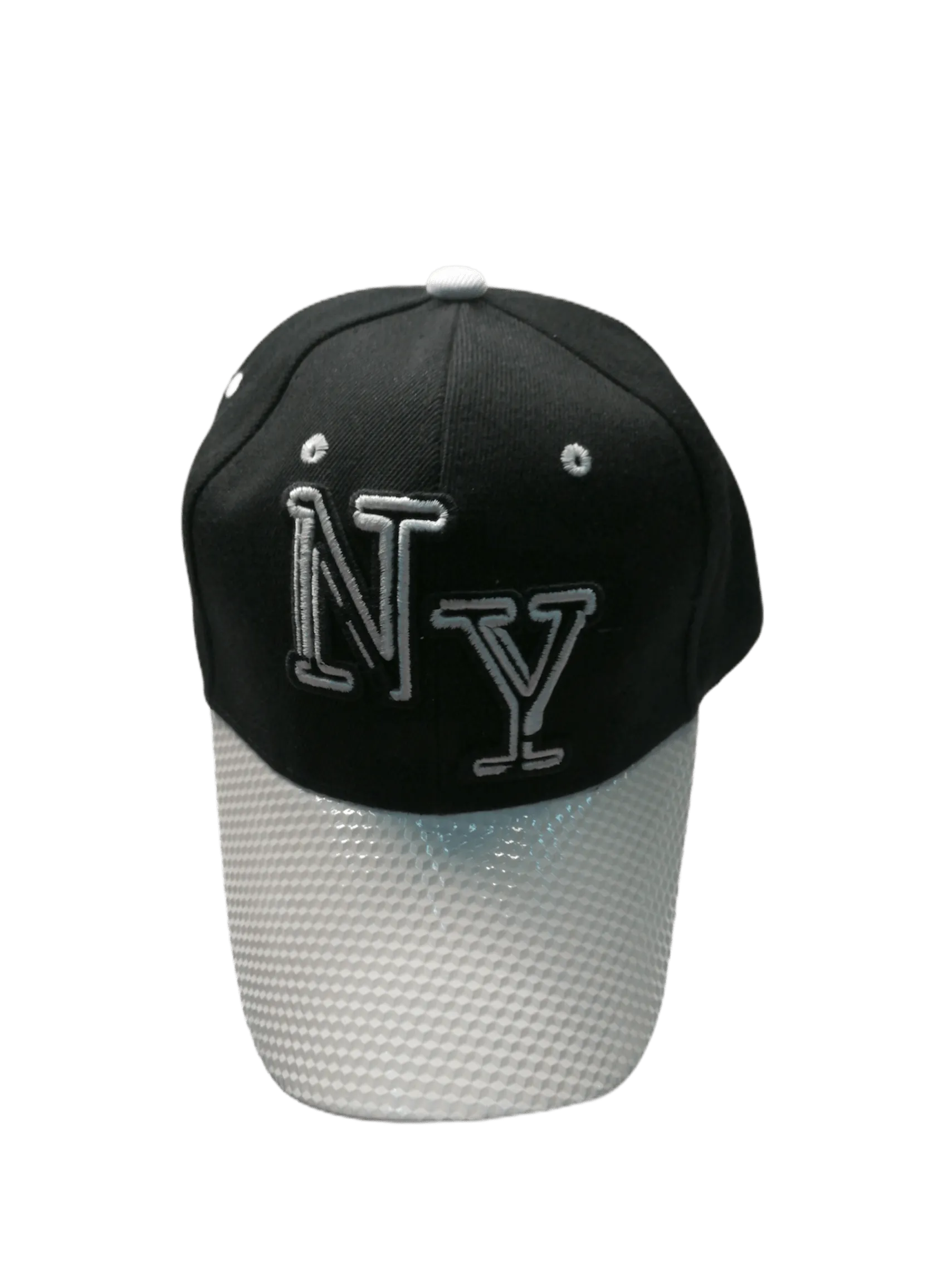 Casquettes motif écriture NY (x12)