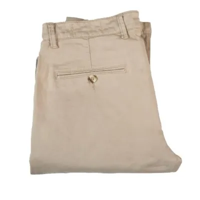 Chino homme gabardine beige - GRESLEY Costume pour homme Toulouse