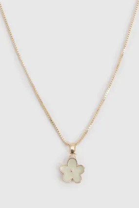 Collier fleuri