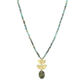 Collier Lucia Turquoise Africaine