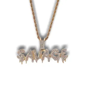 Collier Vintage  Bling Bling Rap