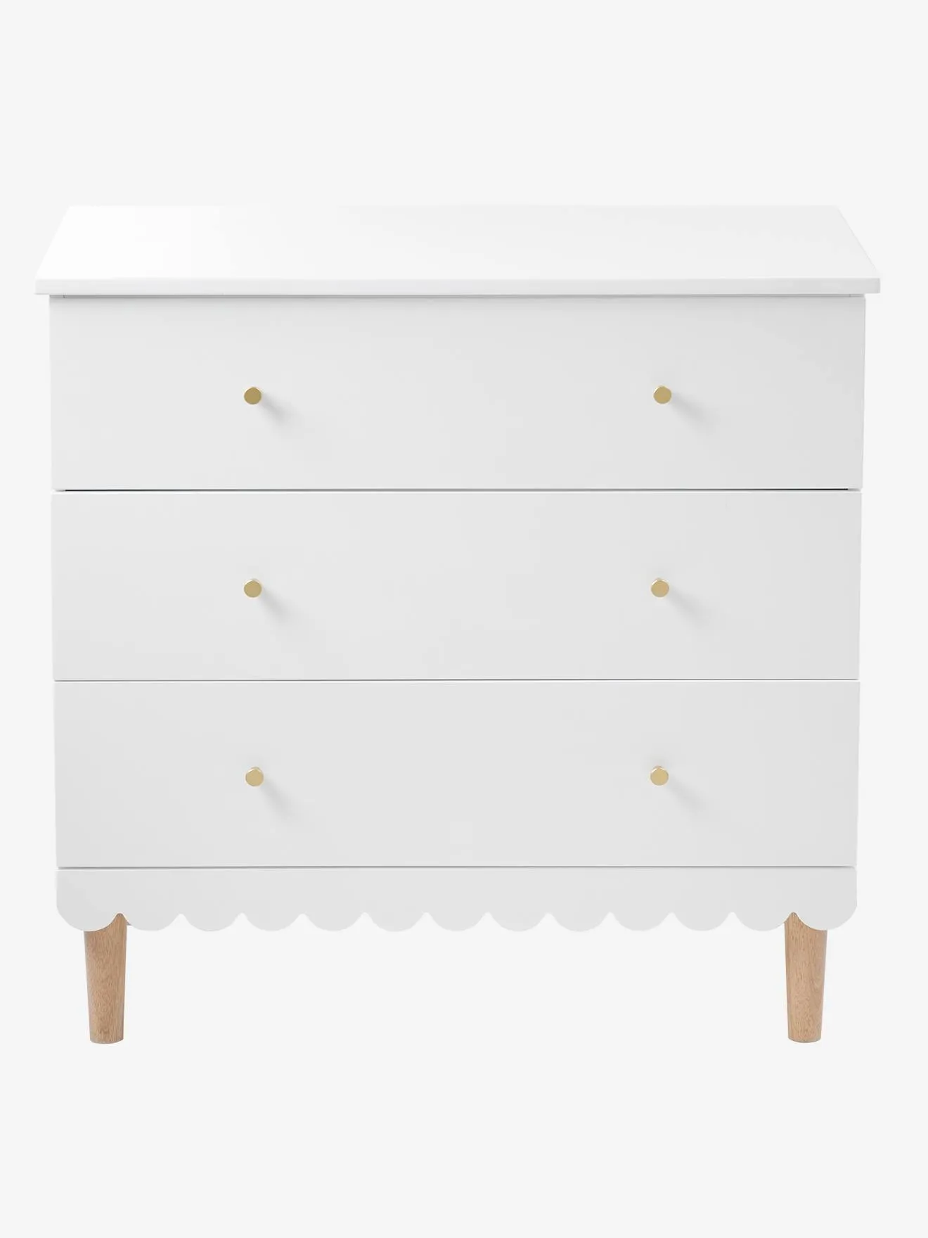 Commode LIGNE FESTON blanc - Vertbaudet