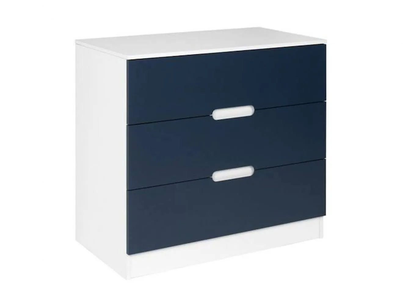 Commode Opus - Blanc & Bleu nuit bleu - Chambrekids