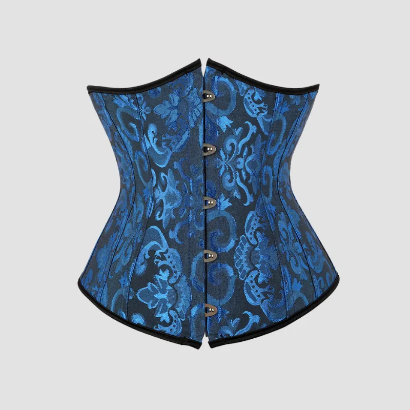 Corset Underbust Bleu