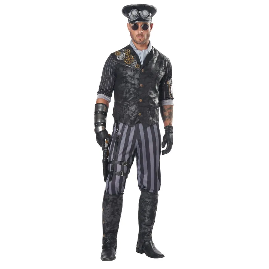 Costume d'officier steampunk pour daulte