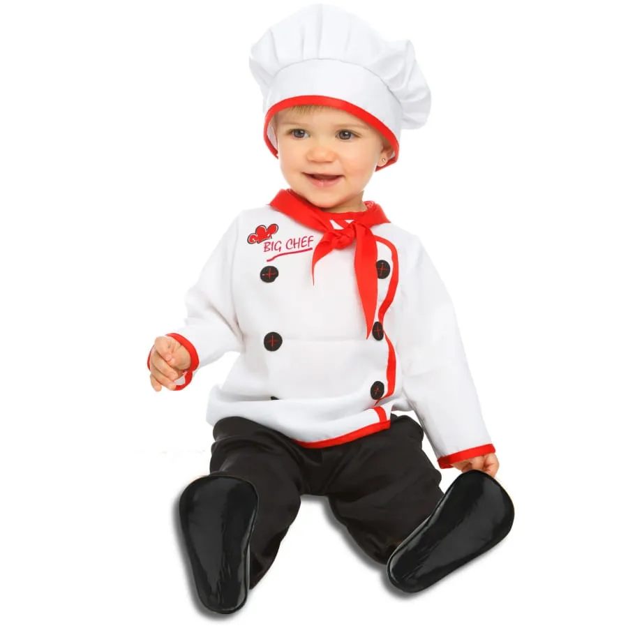 Costume de chef cuisto pour bébé