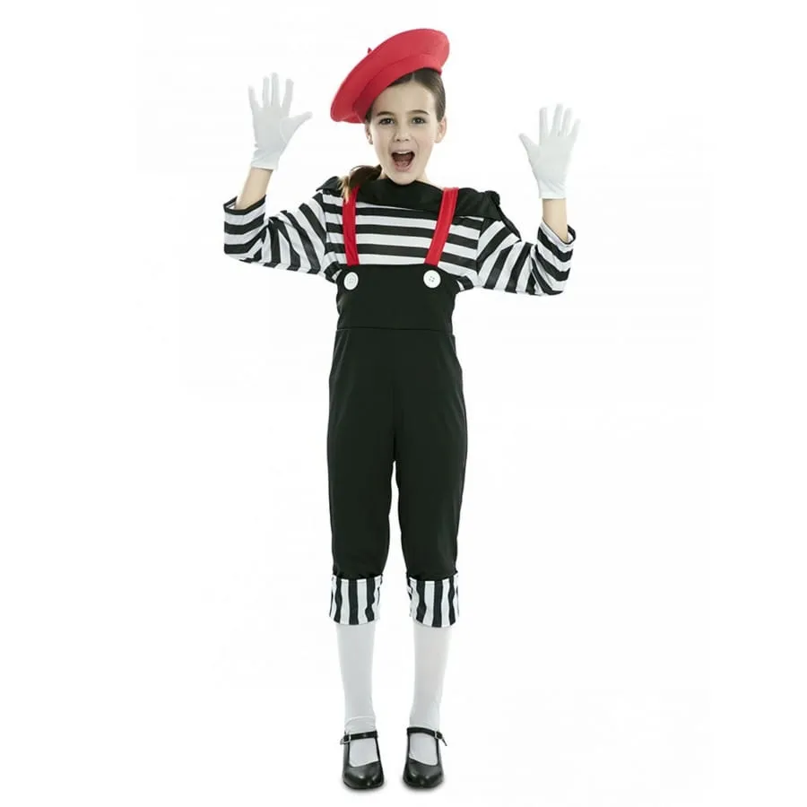 Costume de mime pour fille