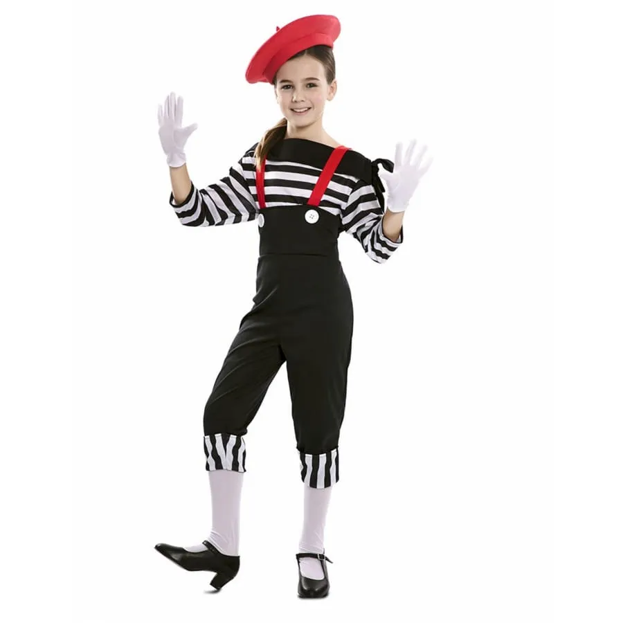 Costume de mime pour fille