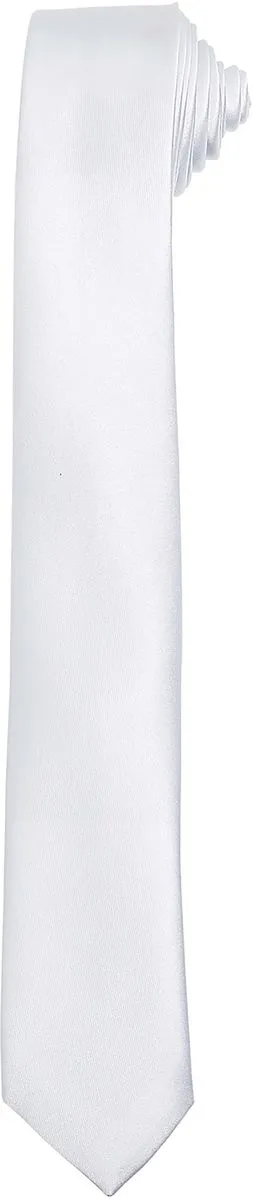 Cravate fine - PR793 - blanc 