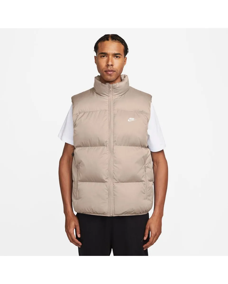 Doudoune sans manche Homme M NK CLUB PUFFER VEST Beige