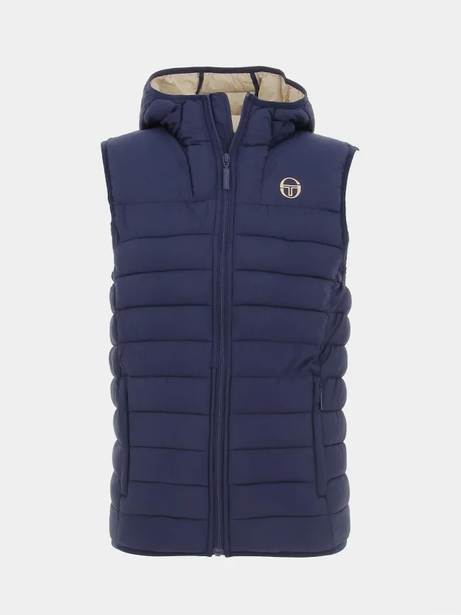 Doudoune sans manche vessen bleu marine homme - Sergio Tacchini | wimod