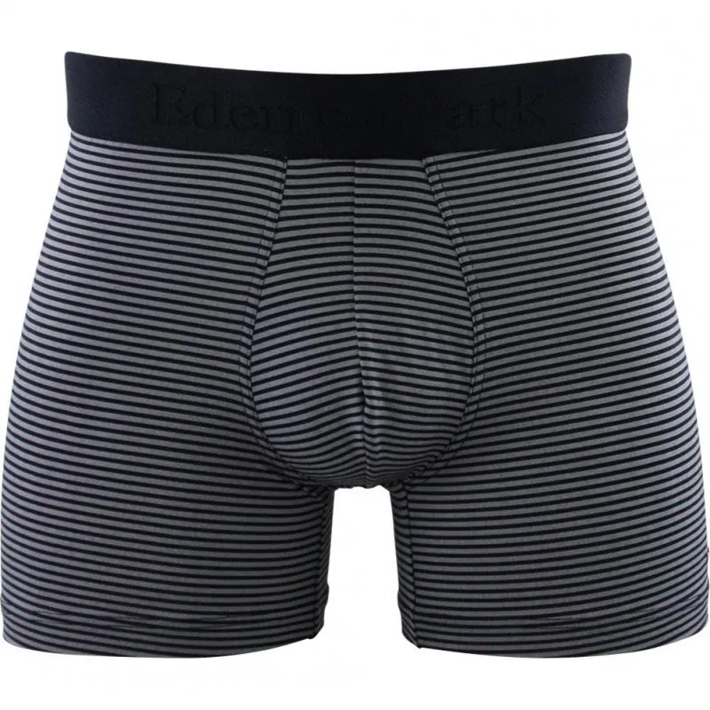 EDEN PARK Boxer Homme Microfibre ELEGANT Gris Marine